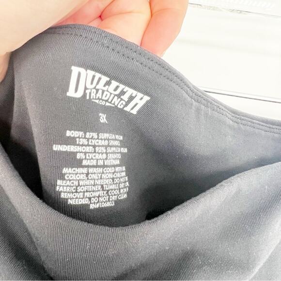 Duluth Trading Co NoGa Stretch Skort 3X Black - Picture 6 of 6